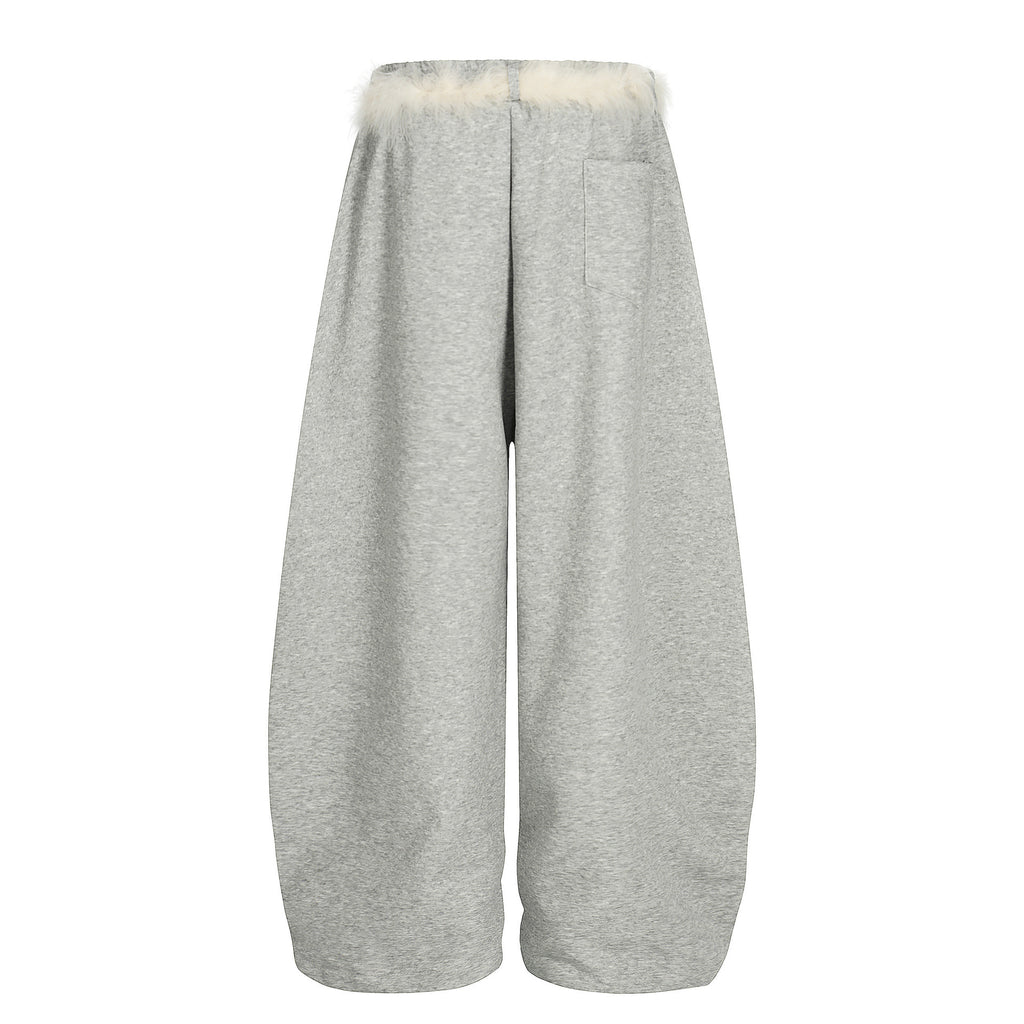 Urban Solid Color Casual Loose Fit Women's Casual Pants