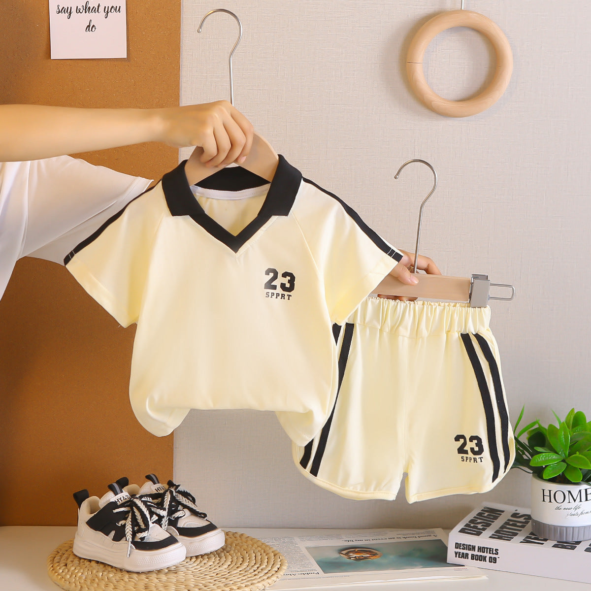 Summer sportswear casual two-piece set