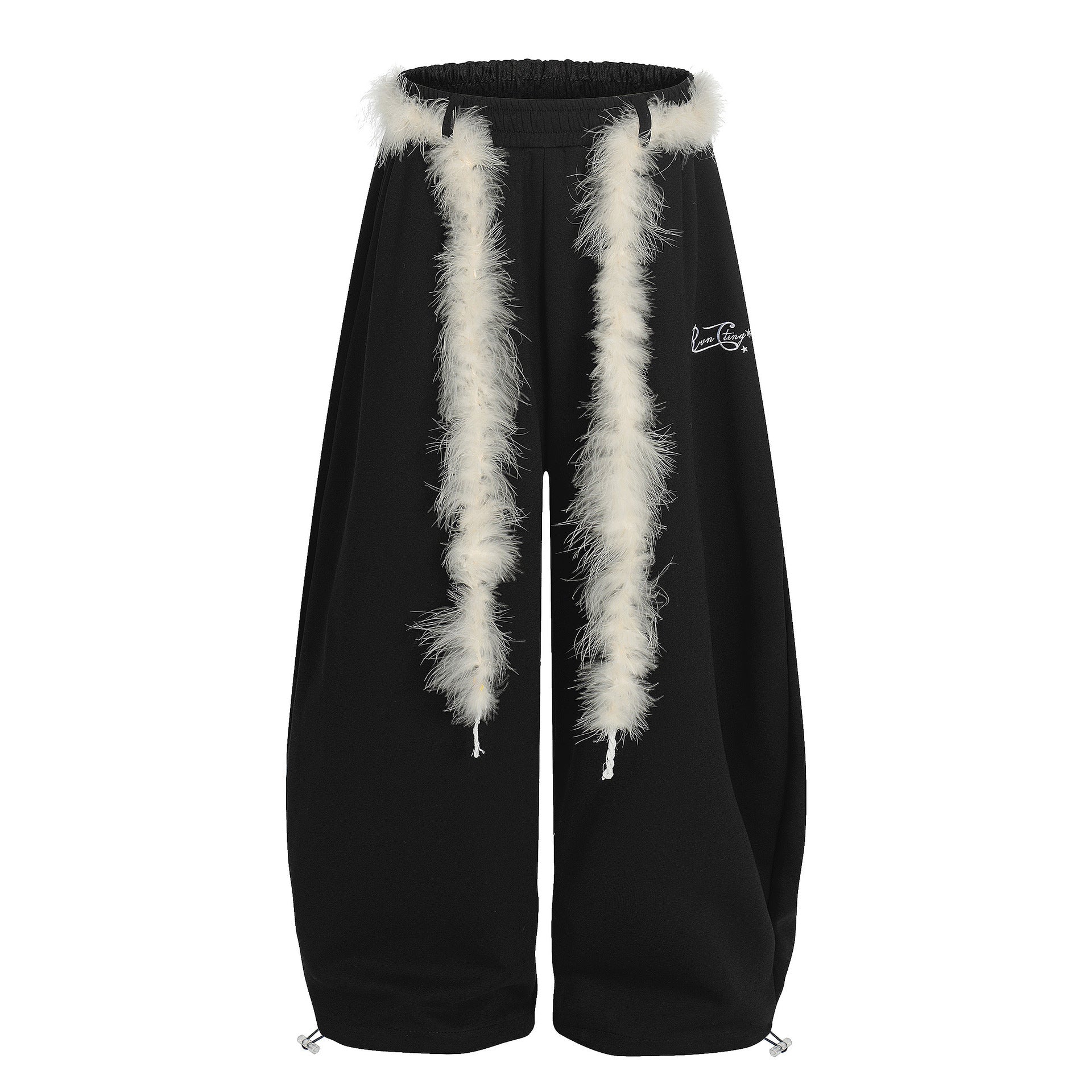 Urban Solid Color Casual Loose Fit Women's Casual Pants