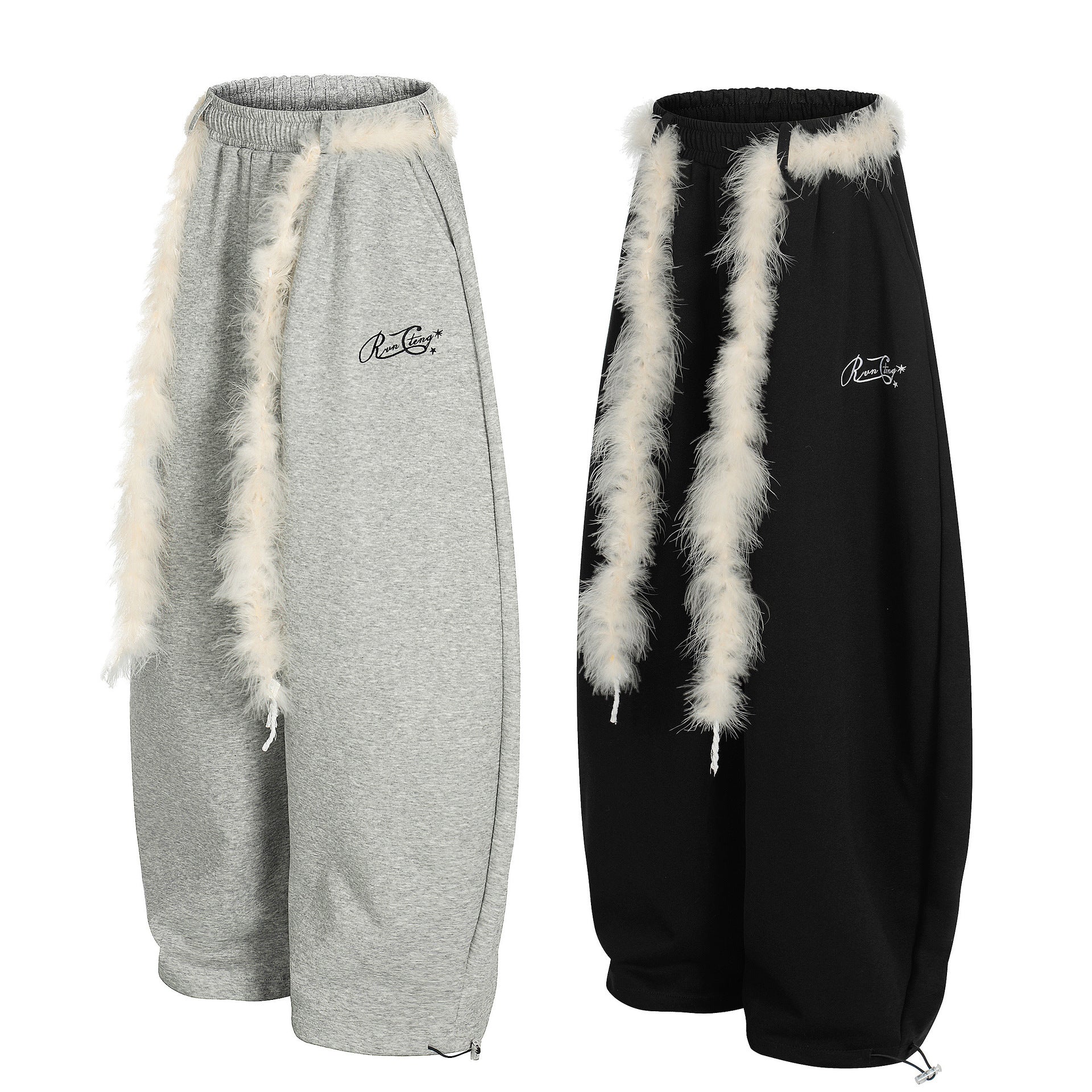 Urban Solid Color Casual Loose Fit Women's Casual Pants