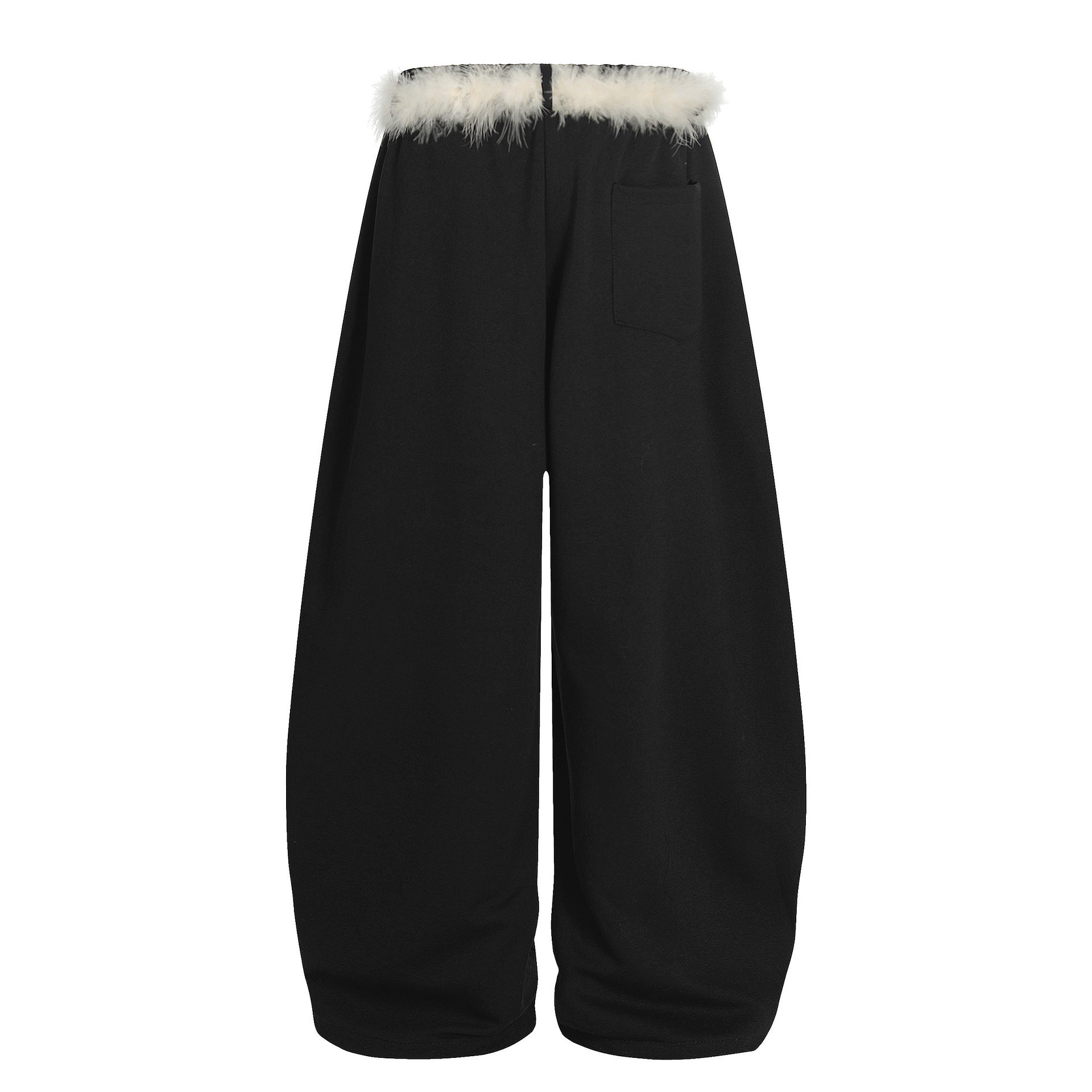 Urban Solid Color Casual Loose Fit Women's Casual Pants
