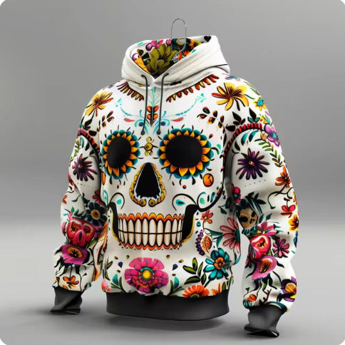 Traditional retro style 3D digital printed sportswear for men