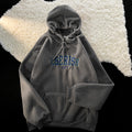 Spring and Autumn Ins Thickened Lamb Fleece Sweater Mens Embroidery Plush Japanese Loose Korean Fashion Brand Coat