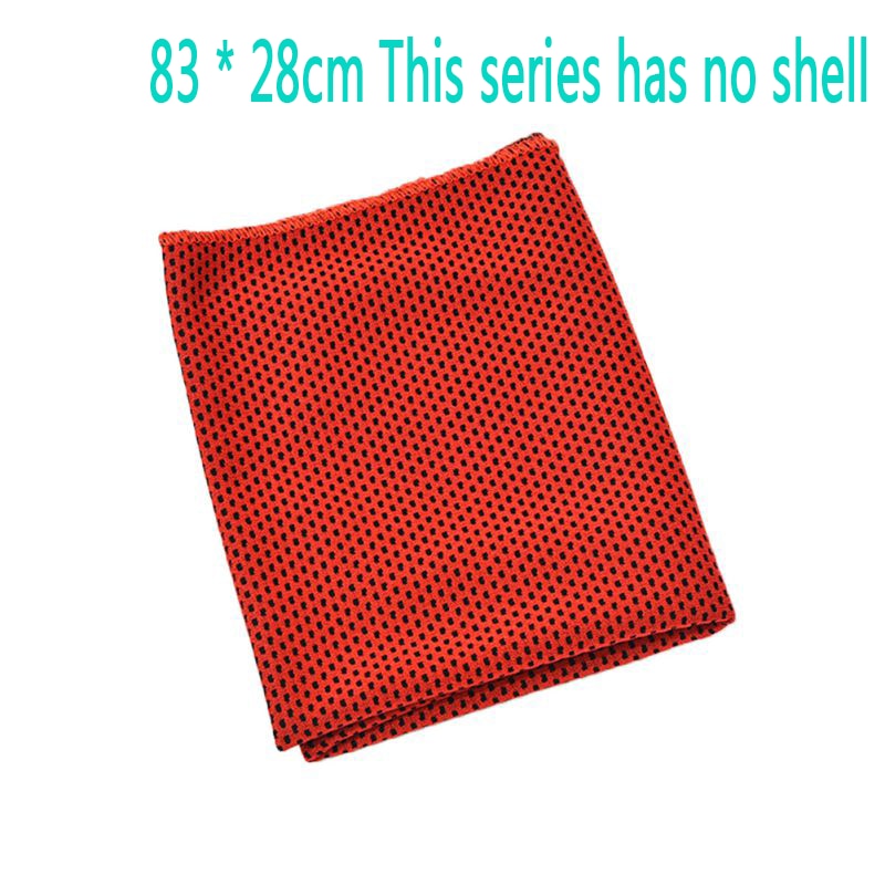 Quick Drying Cooling Microfiber Towel Instant Cooling Relief Sports Portable Yoga Gym Pilates Running Travel Towel Silicone Bag