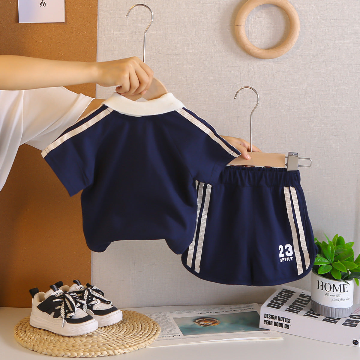 Summer sportswear casual two-piece set