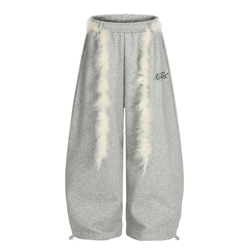 Urban Solid Color Casual Loose Fit Women's Casual Pants