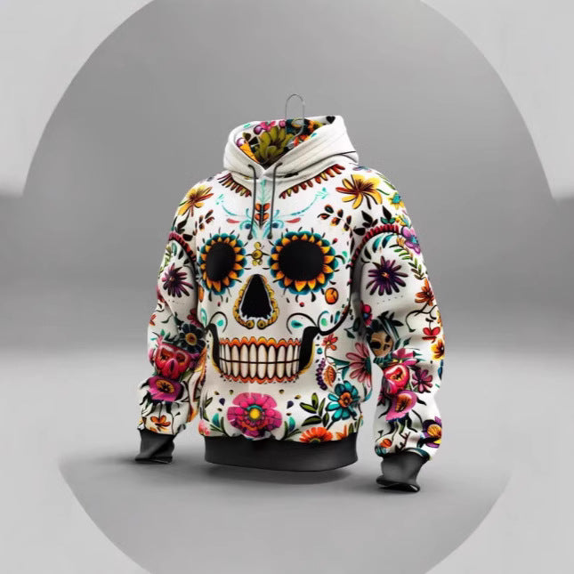 Traditional retro style 3D digital printed sportswear for men