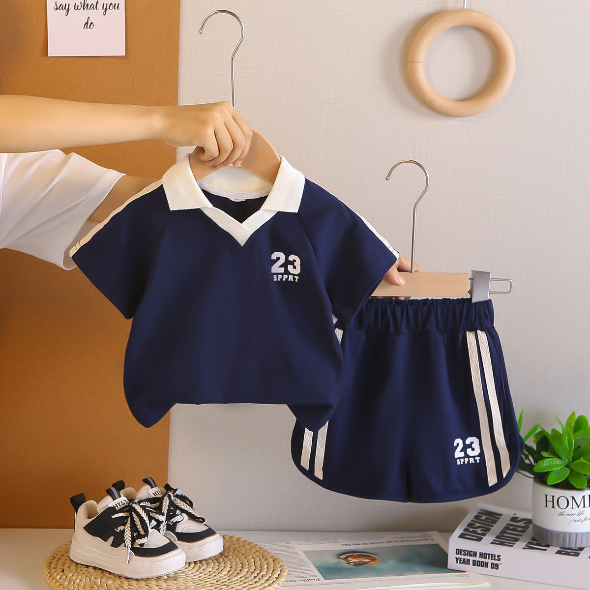 Summer sportswear casual two-piece set