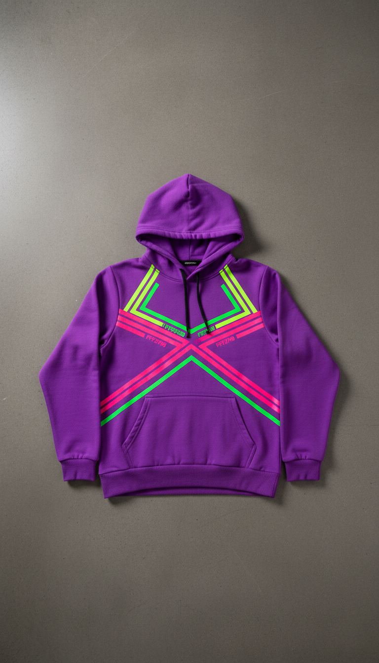 Neon Purple Dance Hoodie